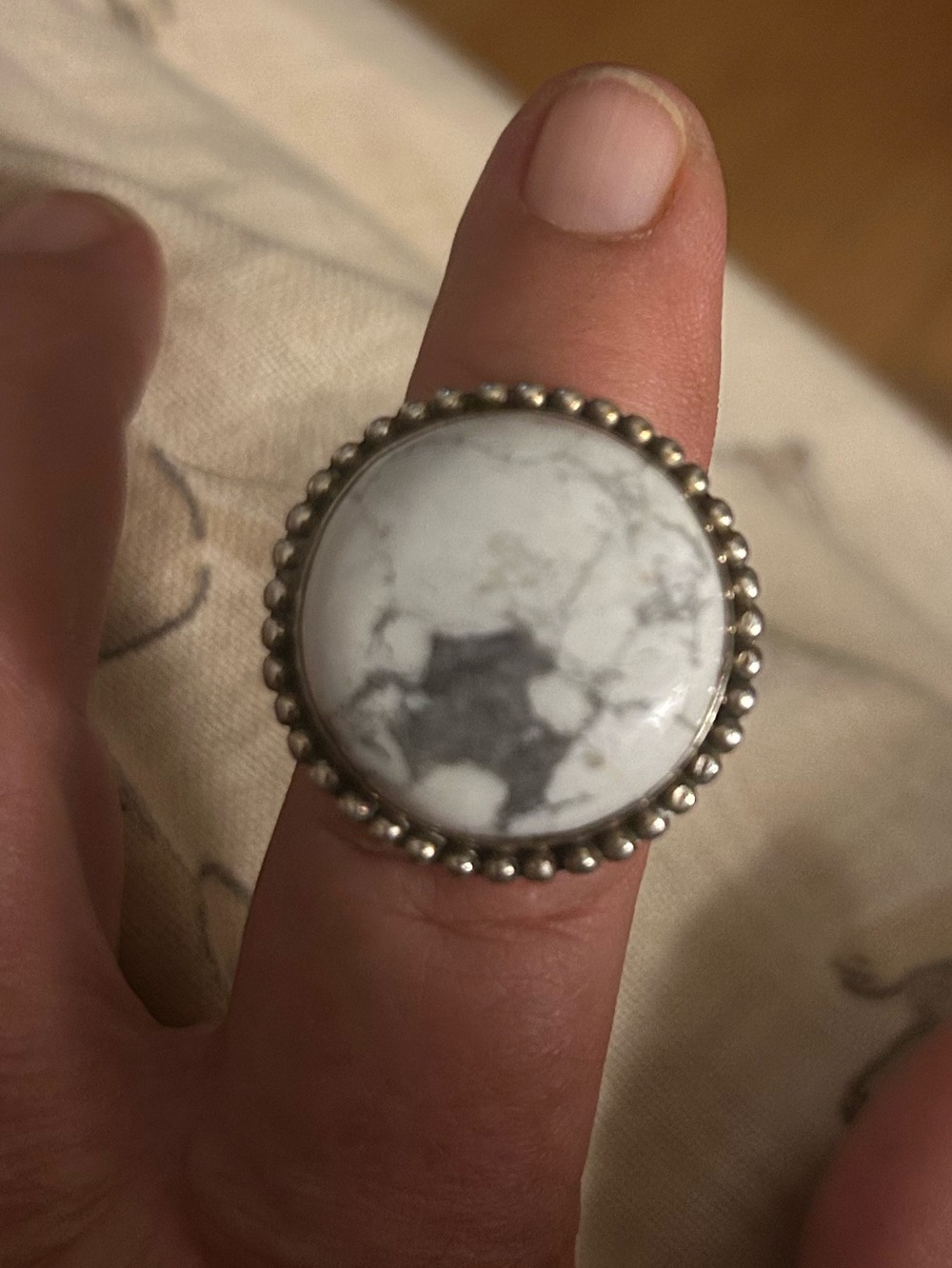 Sterling silver ring